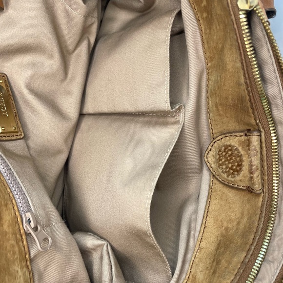 J Crew Tan Leather Handbag - Picture 7 of 10